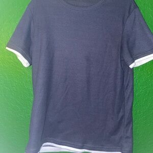 Men's Grey and White Matching Set